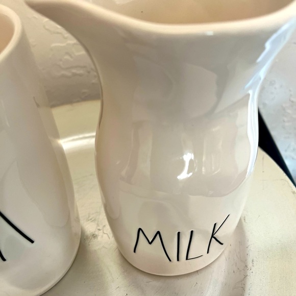 Rae Dunn MILK and TEA canisters Brand New ! SET OF 2 π₯π₯π₯βοΈβοΈβοΈ - Picture 4 of 6